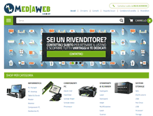 Tablet Screenshot of mediawebgroup.it